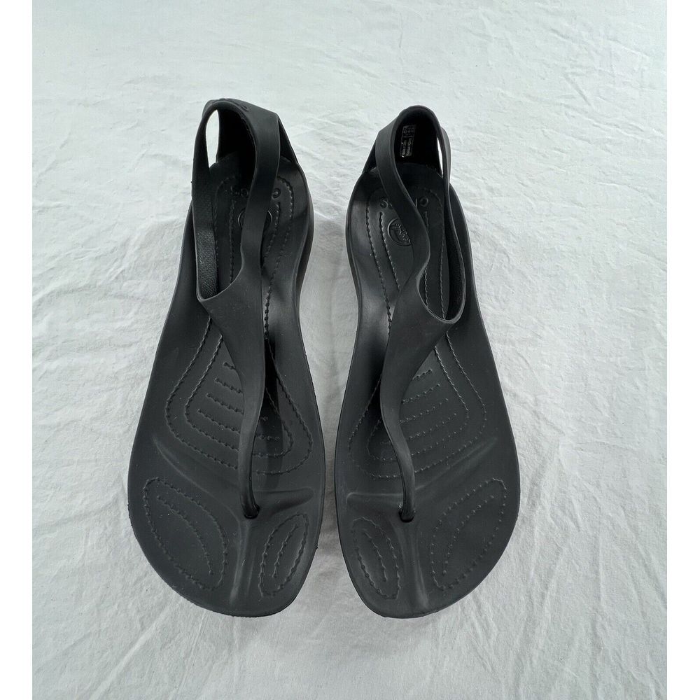 Crocs Sexi Flip Stylish Black Women's Sandals